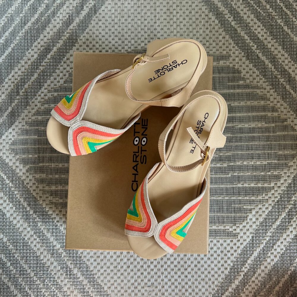 Charlotte Stone Donna Chunky Platform Clogs | Size: US 8 - Picture 2 of 6